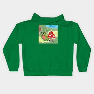 Distinguished Toad Kids Hoodie